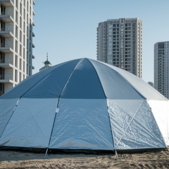 Diamond Shape Tent Fabric